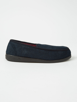 mens moccasin slippers asda