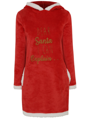 asda santa dress