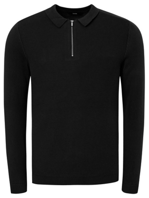 black polo shirt asda