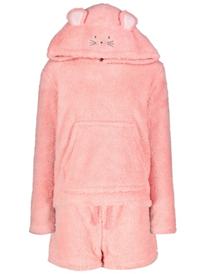 pyjama fleece hoodie