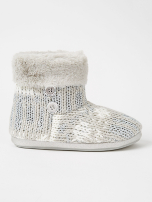 asda ladies boot slippers
