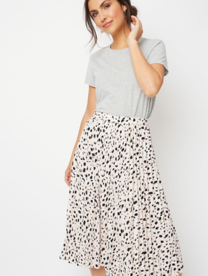 asda george zebra print skirt