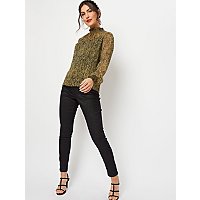 Black Shimmering Denim Jeggings | Women | George at ASDA