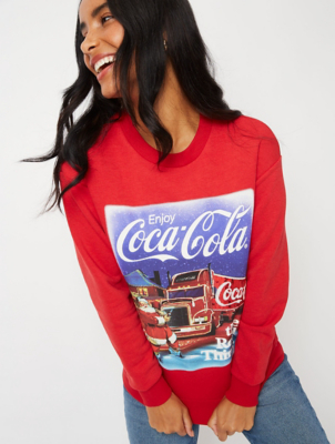 coca cola christmas sweatshirt