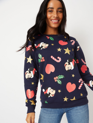 mickey mouse christmas sweatshirt