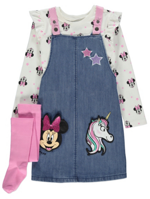 minnie mouse pinafore dress