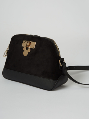 asda black handbag