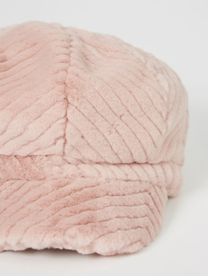 pink baker boy hat