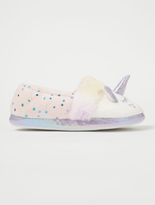 unicorn slippers asda