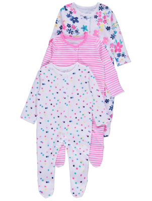 tiny baby girl sleepsuits