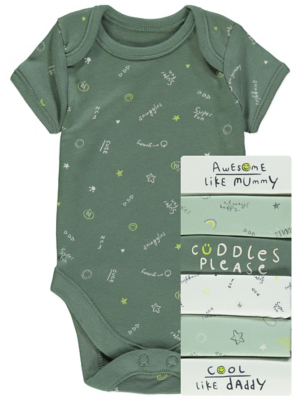 asda baby bodysuits