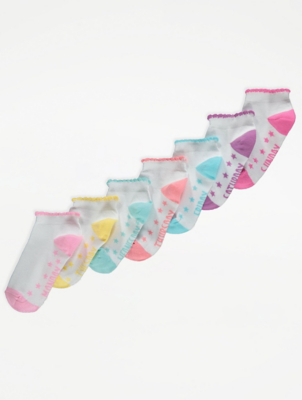 asda white trainer socks