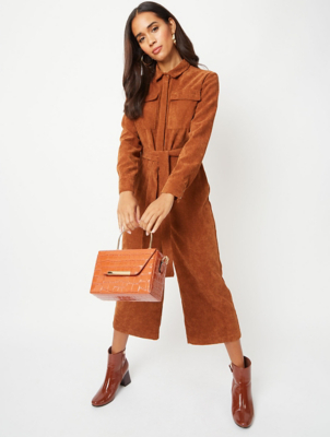 cord boiler suit