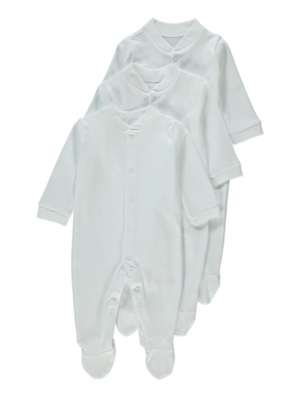 baby boy sleepsuits asda