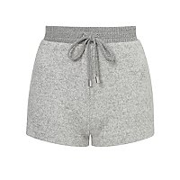 Grey Knitted Pyjama Shorts | Women | George at ASDA