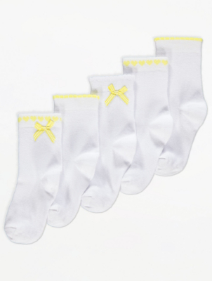 ladies yellow socks