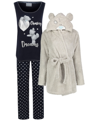 hooded tatty teddy dressing gown