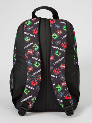 minecraft creeper print rucksack