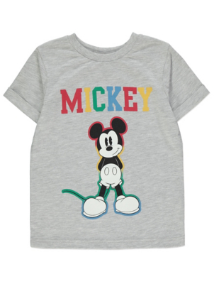 mens mickey mouse t shirt asda