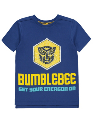 Blue Swipe Sequin Bumblebee 