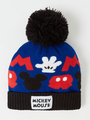mickey mouse bobble hat