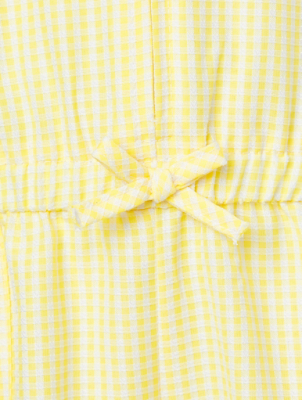 asda yellow gingham dress