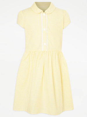 asda yellow dress