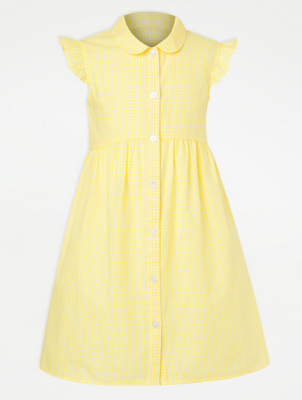 asda gingham school dress