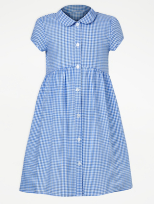 asda gingham school dress