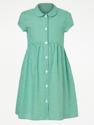 plus size gingham school dress