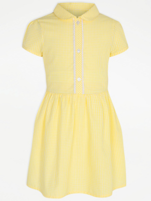 next yellow gingham dress