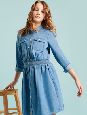 asda denim dress