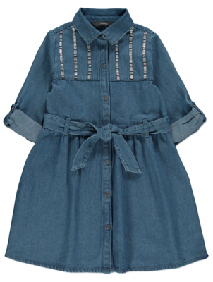 asda denim dress