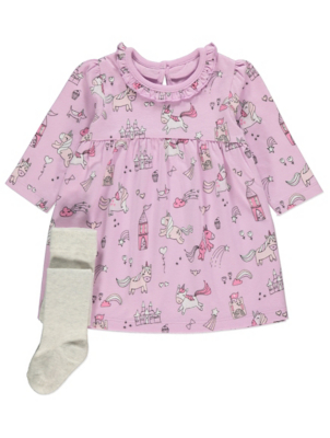 unicorn baby dress