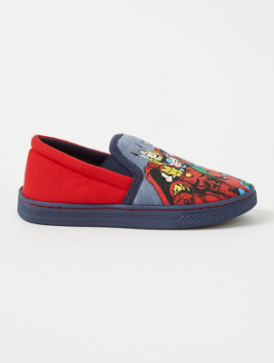 boys marvel slippers