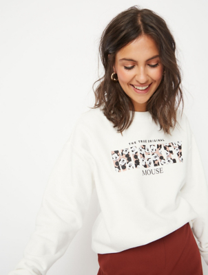 white disney sweatshirt