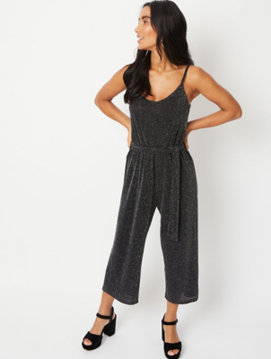 glitter top jumpsuit