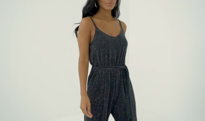 glitter jumpsuit asda