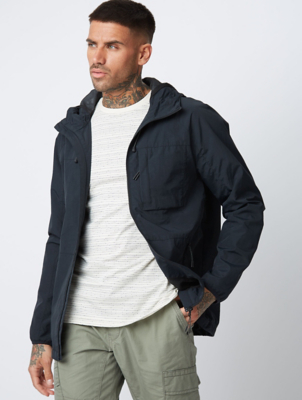 mens waterproof jacket asda