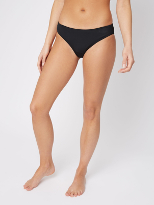 black bikini bottoms asda