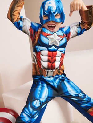 captain america figure asda