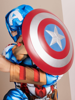 captain america figure asda