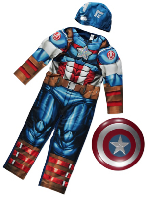 captain america figure asda