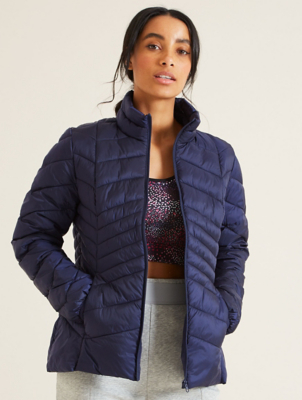 asda navy coat