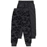 Charcoal Jersey Joggers 2 Pack | Kids | George at ASDA