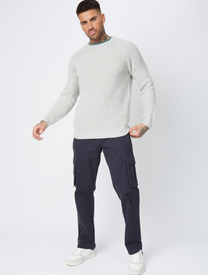 mens cargo trousers asda