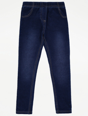 denim jersey jeggings