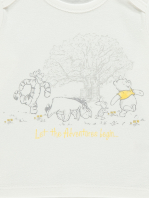 Disney Winnie The Pooh 7 Piece Starter Pack Baby George At Asda