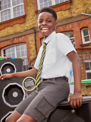 asda boys denim shorts