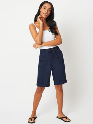 asda womens denim shorts